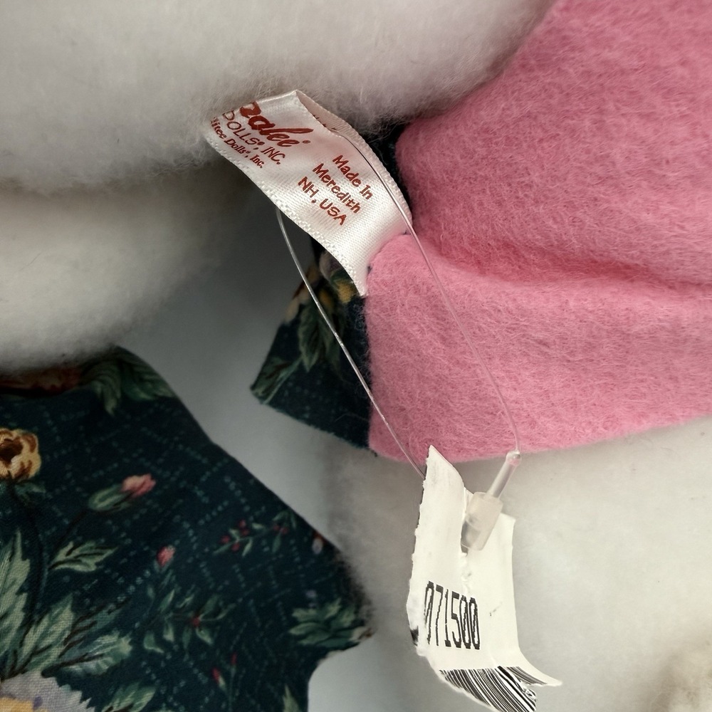 Vintage Annalee Mobility Dolls Bunny Rabbit Couple Pair 18 Easter Plush - Picture 5 of 7